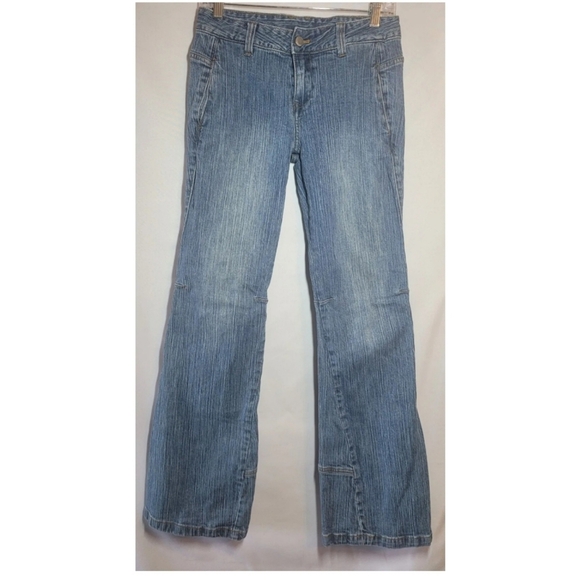 J. Galt Shanghai Denim - J Galt Shanghai Women's Jeans Blue Size Small Flared Bell Medium Wash Stylish